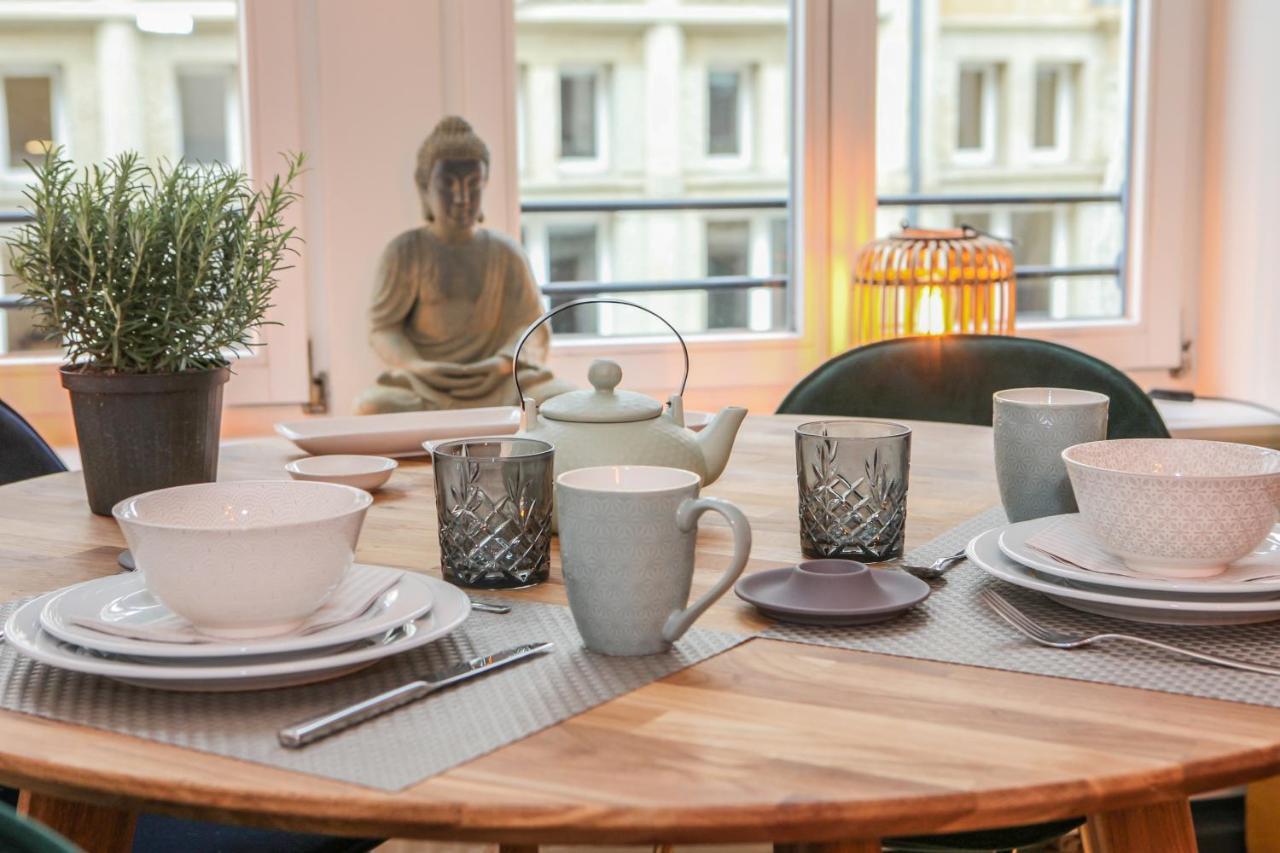 Sleepwell Apartment - Klostersuite ไลป์ซิก ภายนอก รูปภาพ